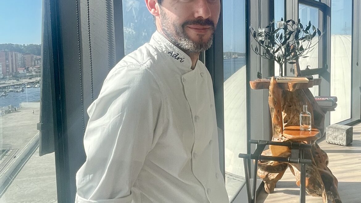 El cocinero de Yume, Adrián San Julián. /R. Rivas