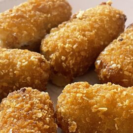 Croquetas de jamón de quinta gama. / ROSA RIVAS