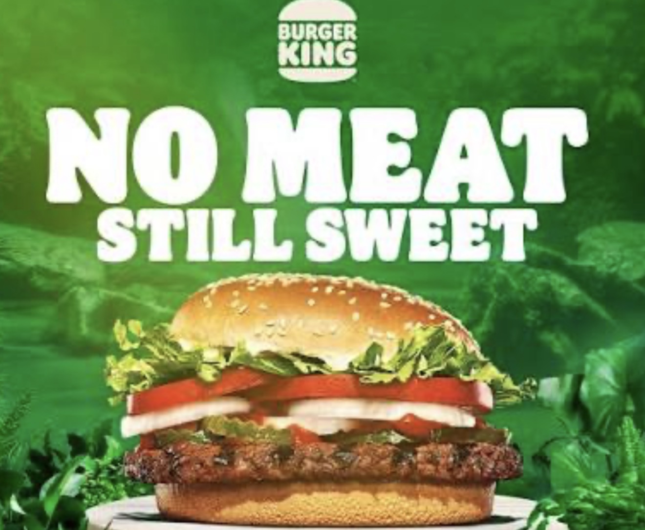 Hamburguesa vegetal de la cadena Burger King.